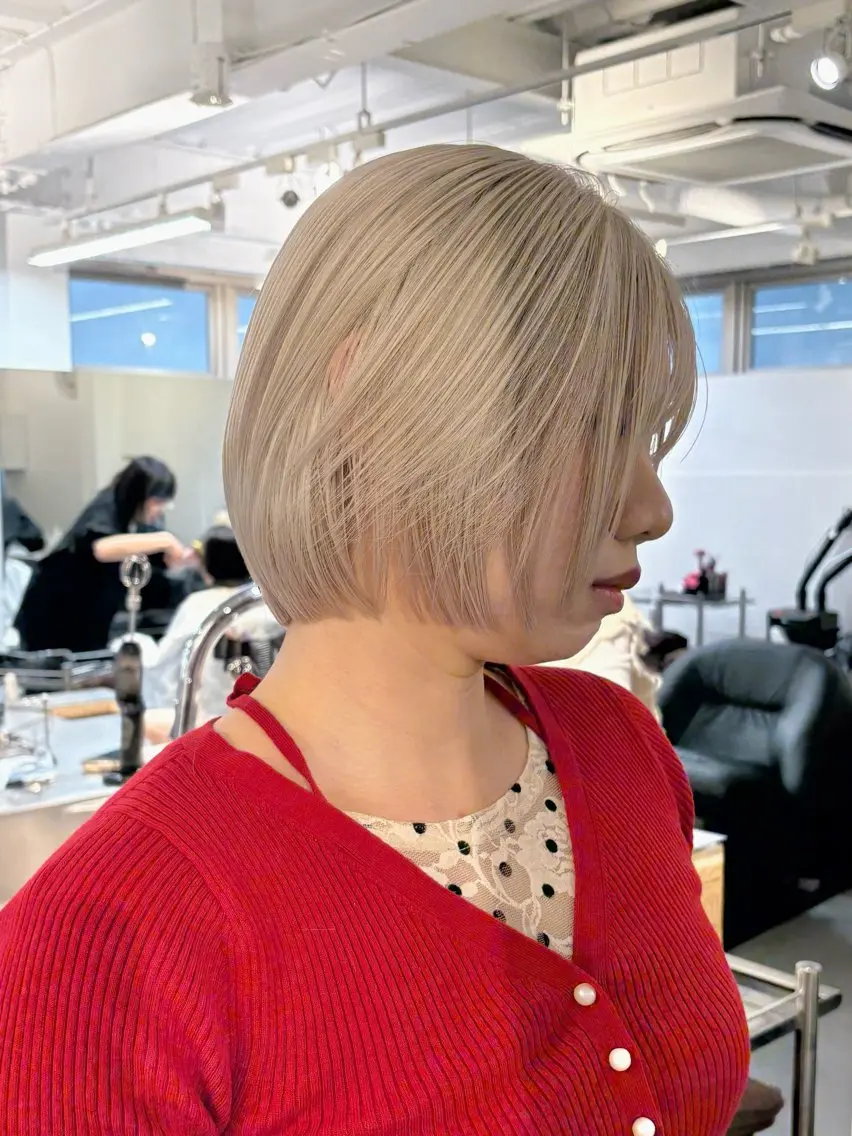 ショート カラー 村田 りょうやのヘアスタイル