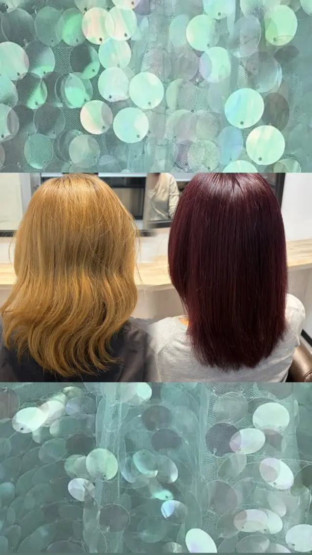 セミロング カラー .•♬ ハルナ.•♬のヘアスタイル