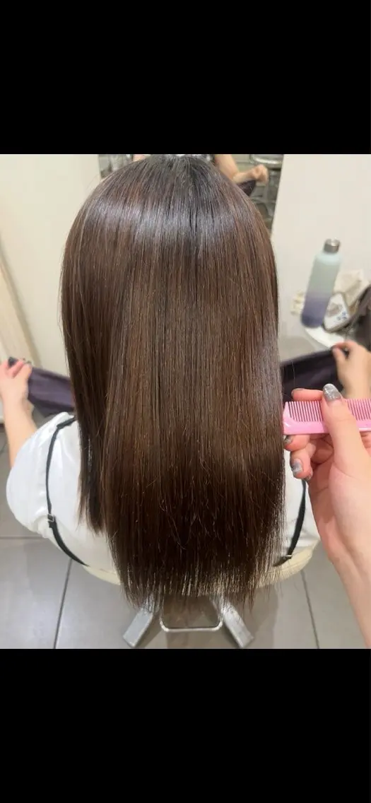 ミディアム レイヤー／ボブ/艶髪 🎀ENA🎀のヘアスタイル