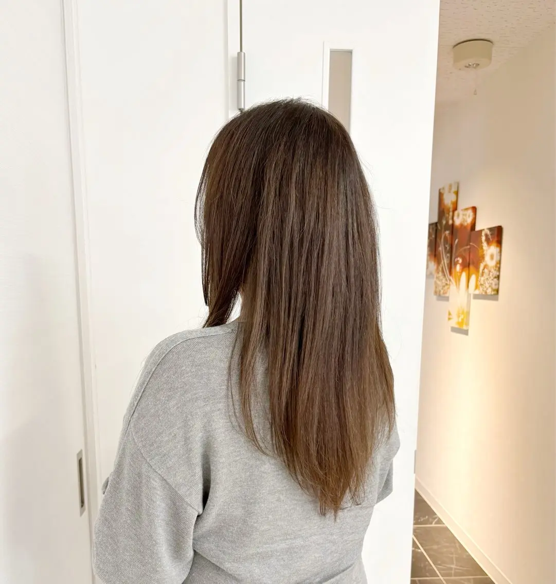 ロング 麥生田 秀太のヘアスタイル