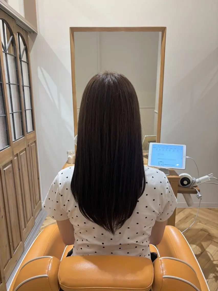 ロング カラー ブラウンカラー ヘアカラー きづな 🌷のヘアスタイル