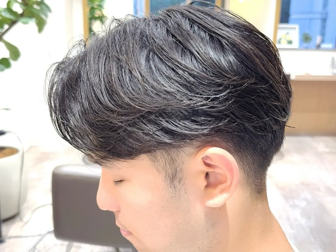 パーマ メンズ 【メンズパーマ】比嘉 啓人のヘアスタイル