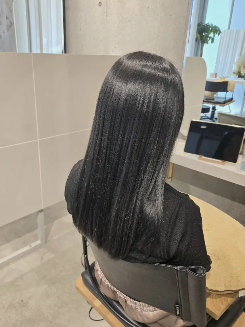 カラー アッシュ 透明感カラー ヘアカラー SHOKO ／Belleのヘアスタイル
