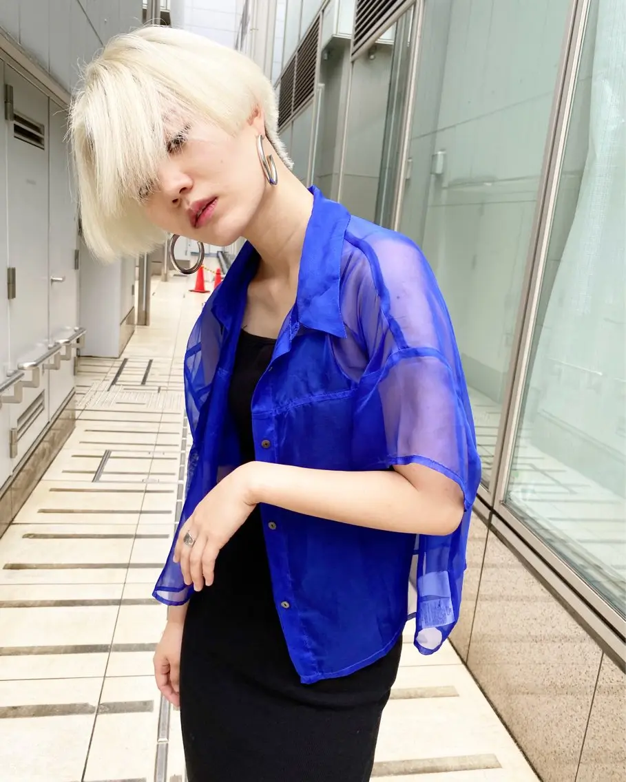 ショート ヘアカラー 🍇透明感カラー/ カットひかる🍒のヘアスタイル