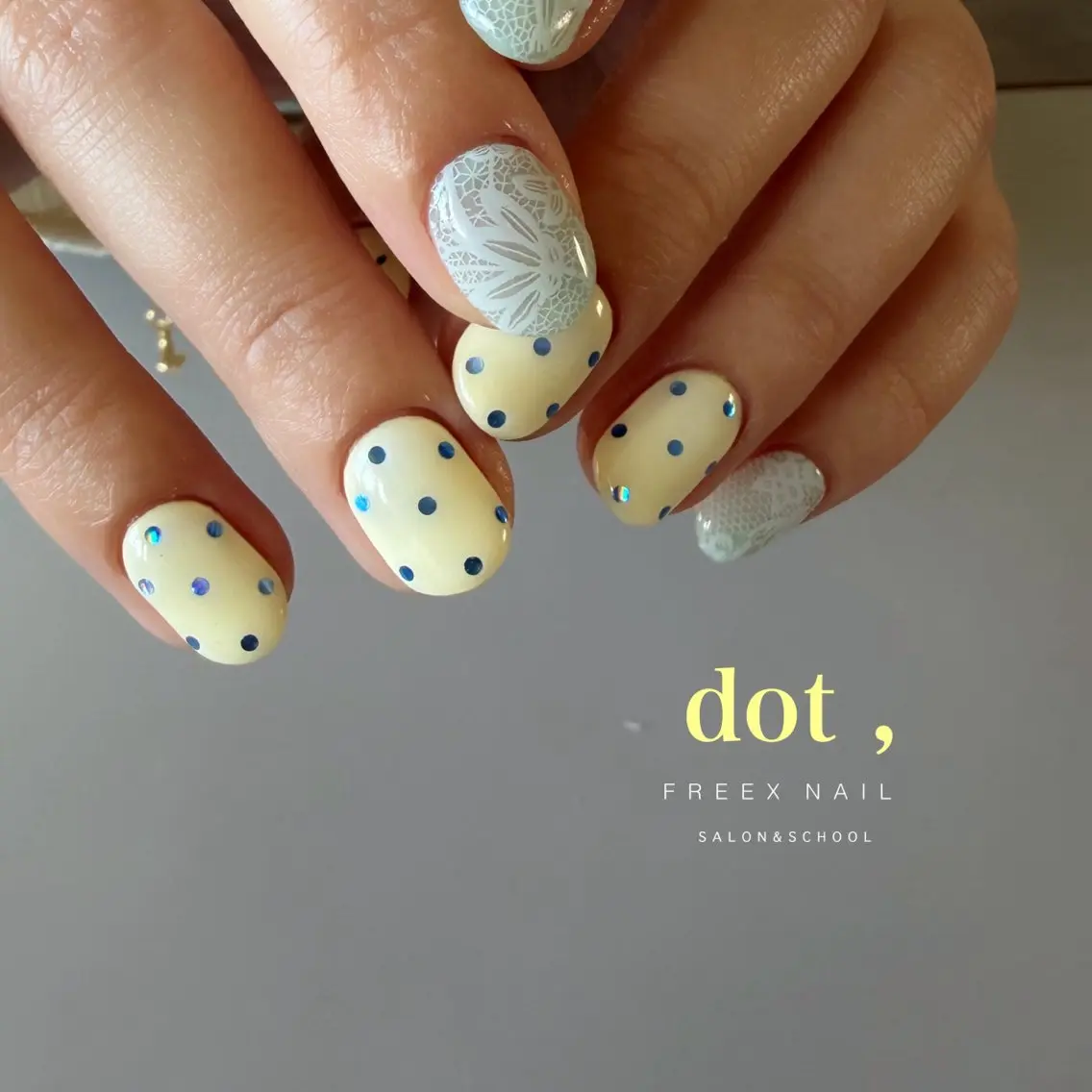ネイル ドット ハンドネイル ハンドケア freex nail /ニュアンス/個性派のネイルデザイン
