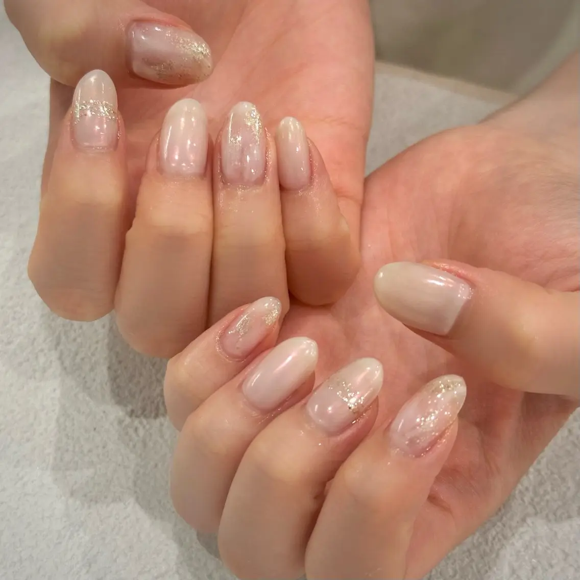 ネイル ニュアンスネイル シンプルネイル ハンドネイル Noa Naturalのネイルデザイン