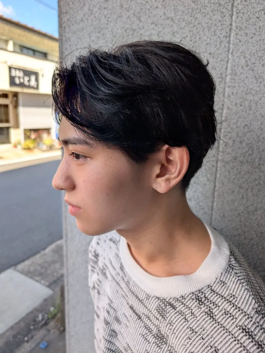 【清潔感UP】カット+眉カットの写真