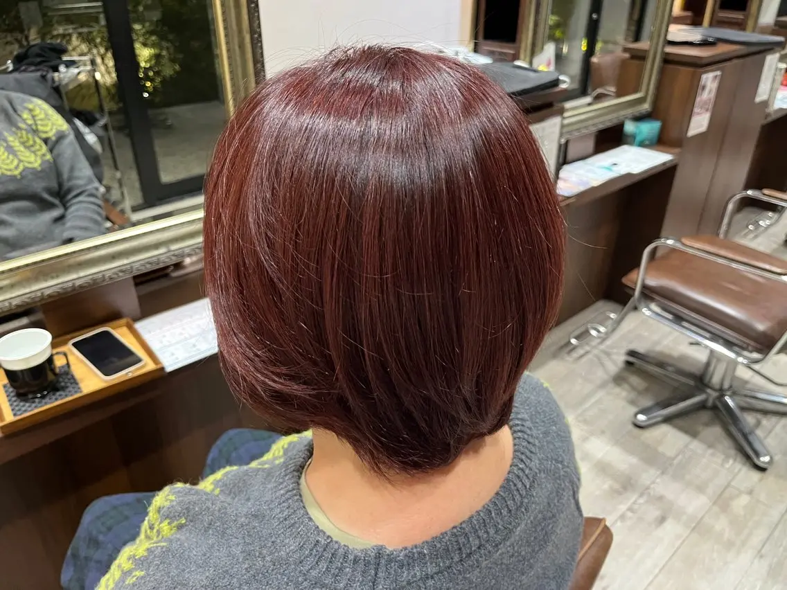 ショート カット ヘアカラー 🍀透明感ナチュラル カラー🍀じゅんのヘアスタイル
