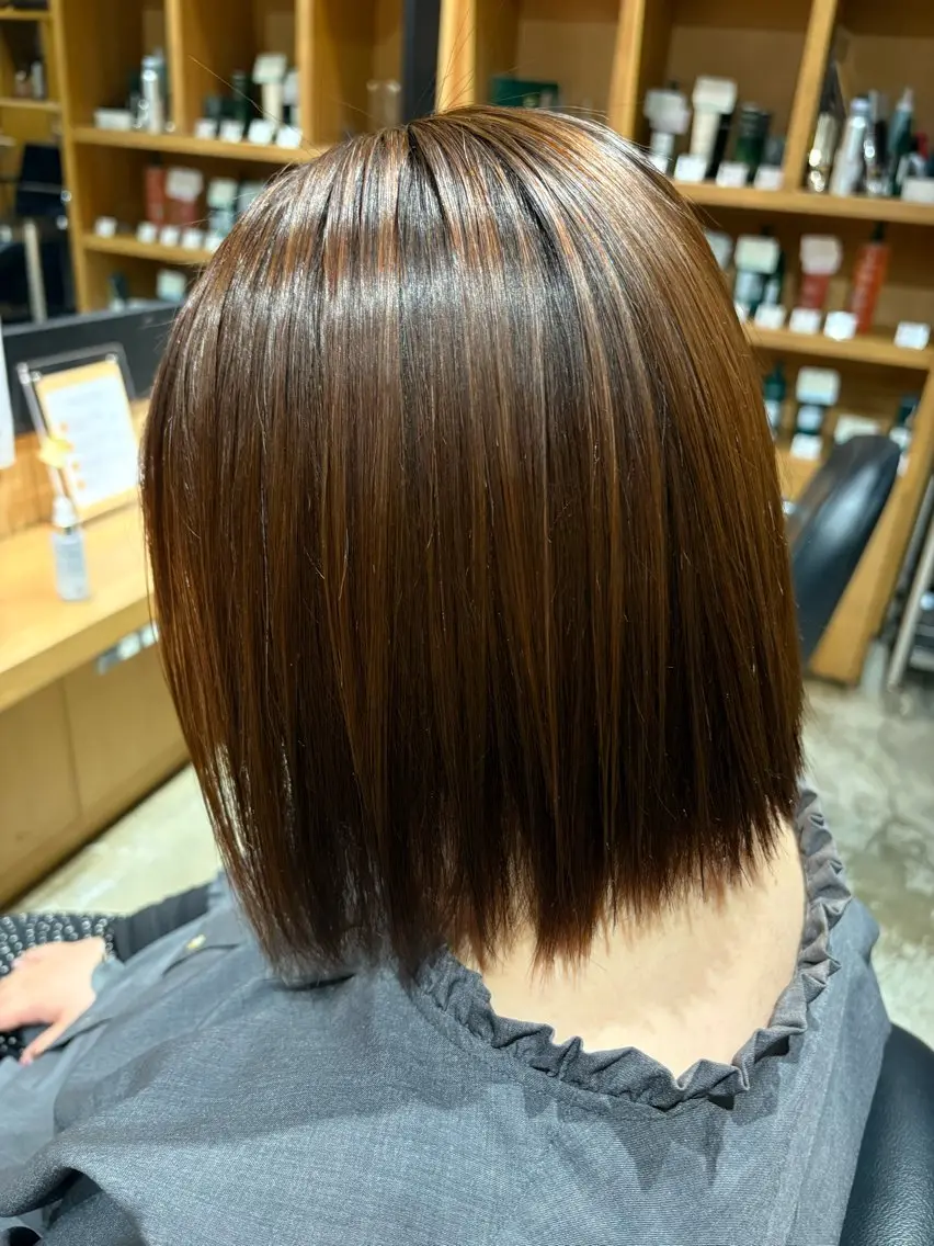 ショート 縮毛矯正 🌼やまだ あゆか🌼のヘアスタイル