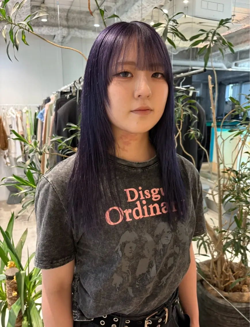 セミロング カラー ヘアカラー ANY/ 原竹佑汰のヘアスタイル