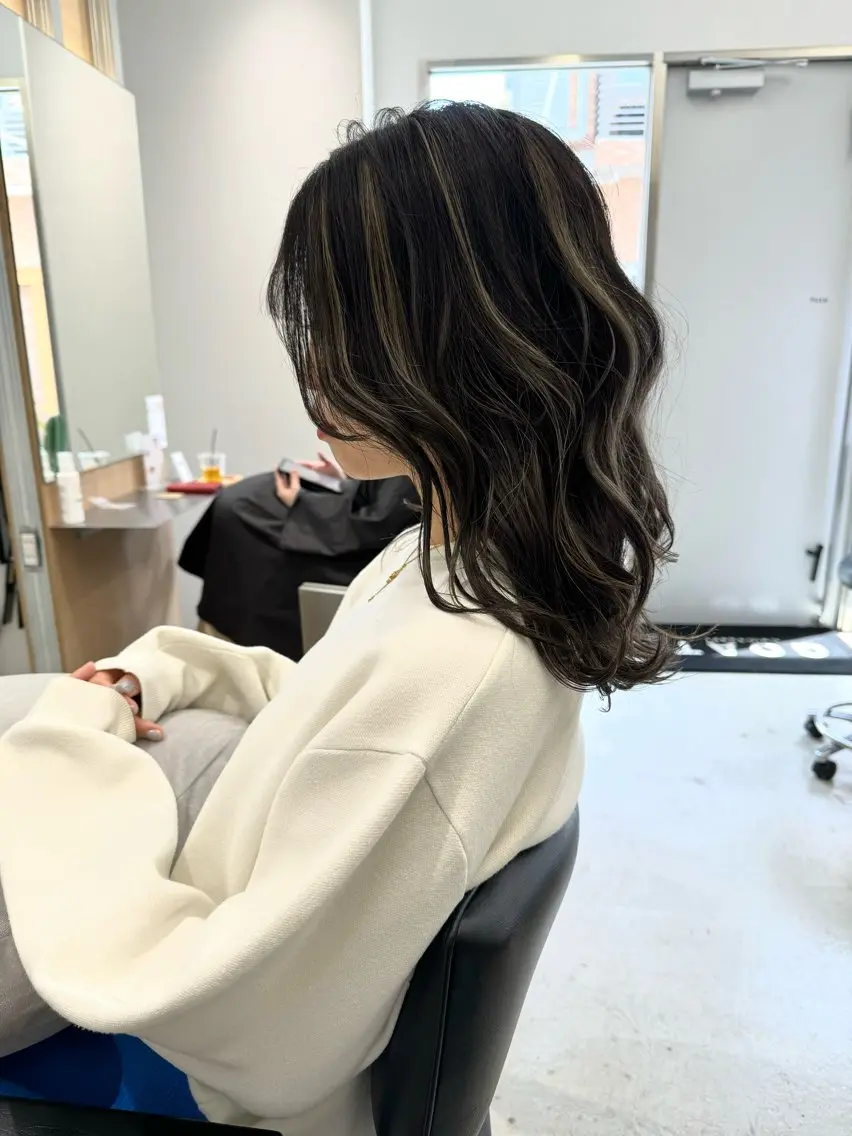 セミロング カラー カット ヘアカラー トリートメント ショート/茅ヶ崎 タカハシ タクロウのヘアスタイル
