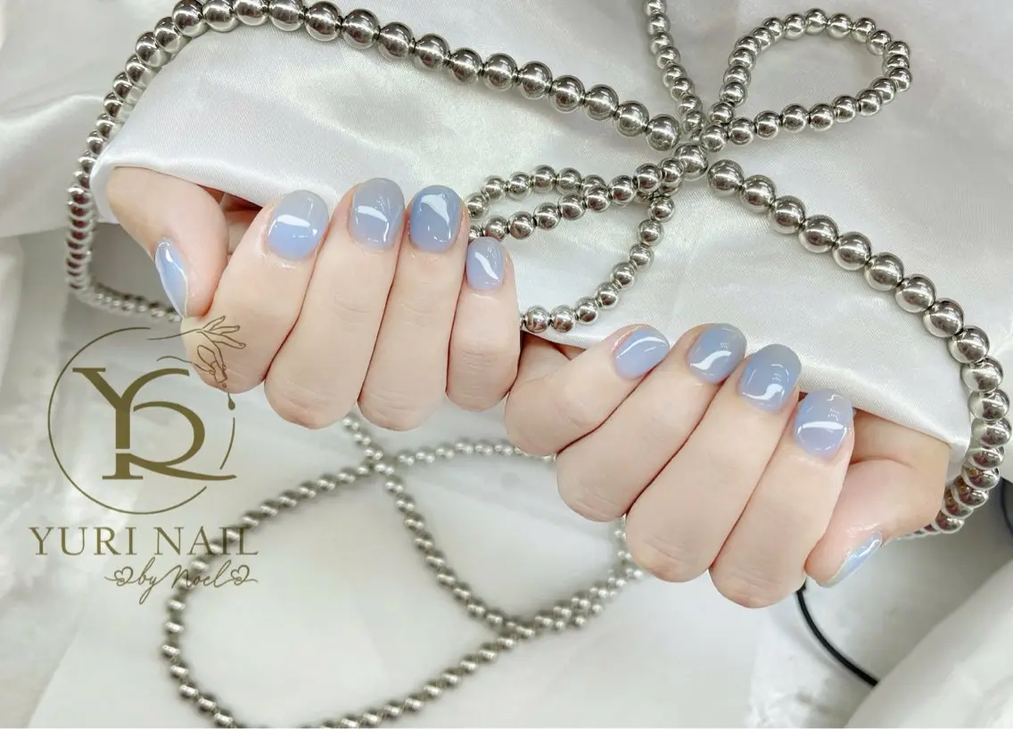 ネイル チークネイル フットネイル フレンチネイル グラデーション キラキラネイル ハンドネイル フットネイル YURI Nail Funabashiのネイルデザイン