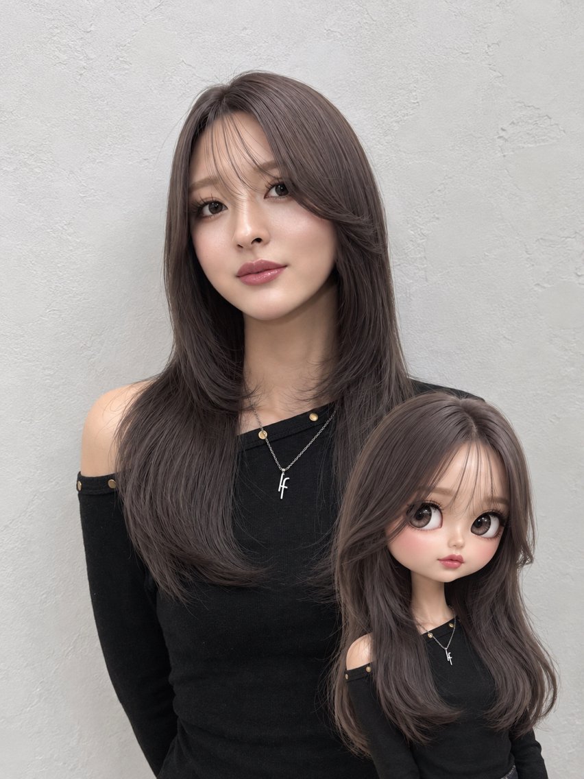 ロング 下野 澪のヘアスタイル