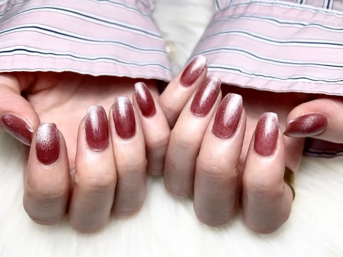 ネイル グラデーション マグネットネイル Rs nail 新宿西口のネイルデザイン
