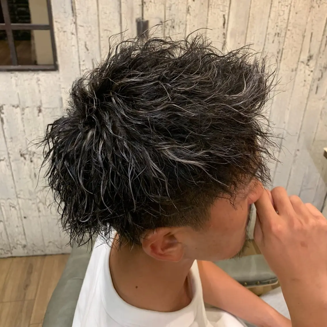 🔰ご新規様限定💚✨枚方市✨期間限定！✨men's perm＋treatment✨の写真