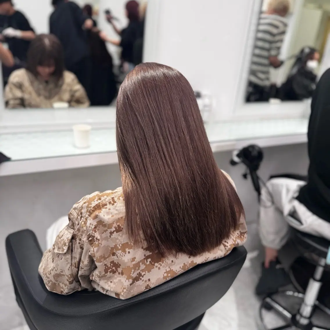 ロング カラー ヘアアレンジ 透け上品ハイトーン 職人ゆうと🤍のヘアスタイル