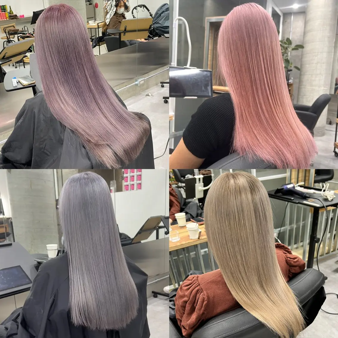 カラー バレイヤージュ ブリーチ ケアブリーチ ダブルカラー ハイライトカラー welring hair salonのヘアスタイル