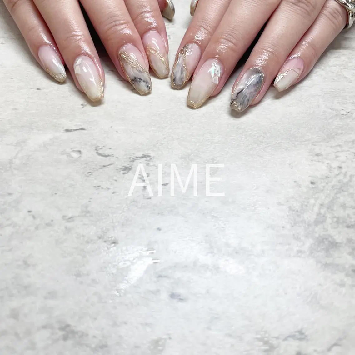 ネイル ハンドネイル AIME （momo）のネイルデザイン