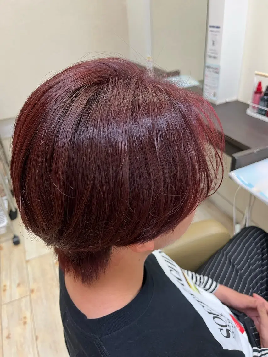 カラー 片岡 陽のヘアスタイル