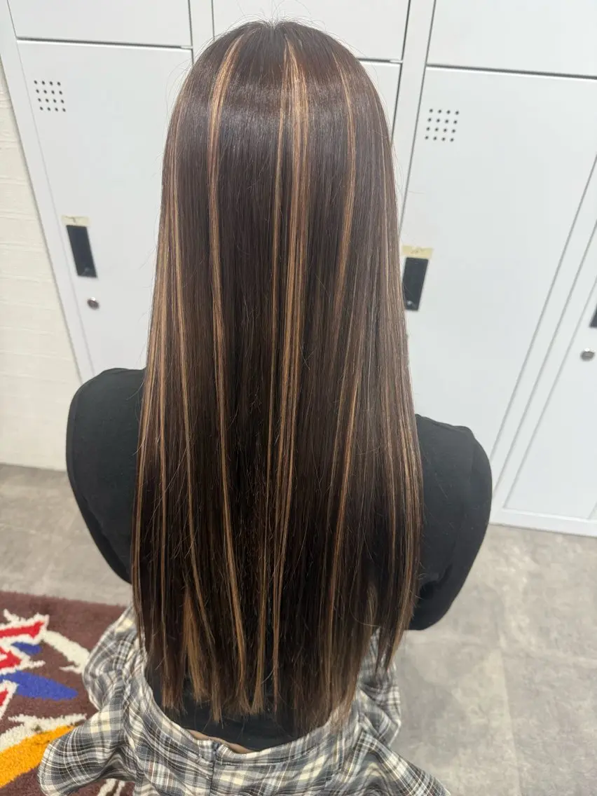 ロング ヘアカラー 🧸U-topia 🧸佐野ななみ🧸のヘアスタイル