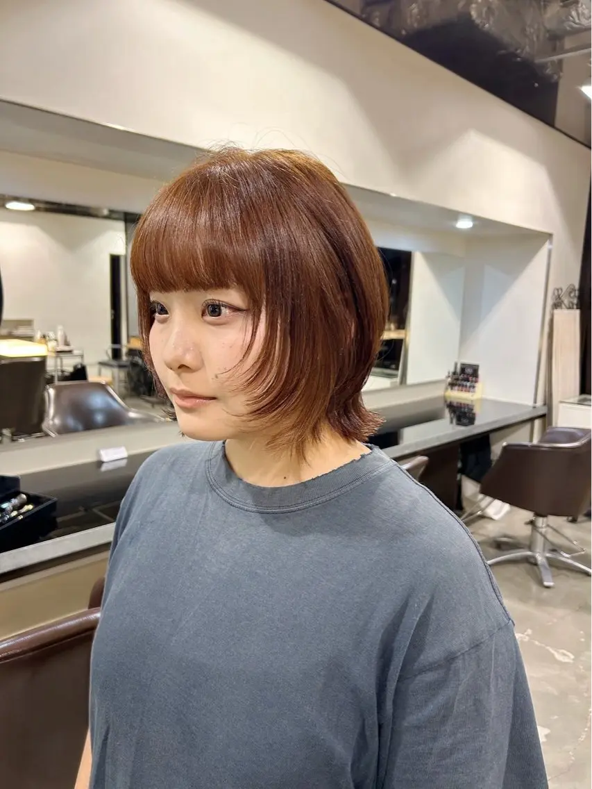 ショート レイヤー✨パーマ 🌙 nanacoのヘアスタイル