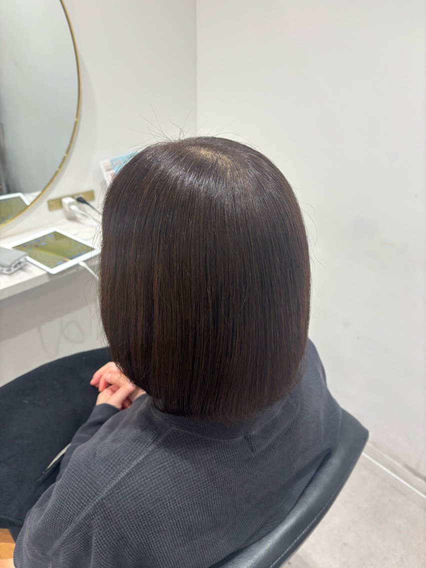 ミディアム カラー カット ヘアカラー 田中澪🩵ྀི /HUG横浜のヘアスタイル