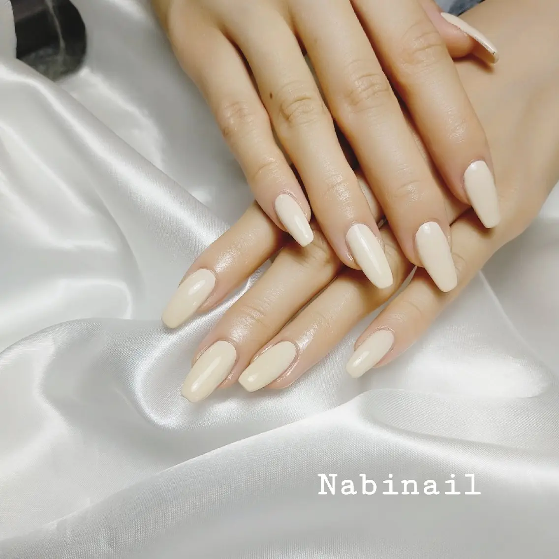 ネイル ワンカラーネイル 西日暮里 Nabinailのネイルデザイン