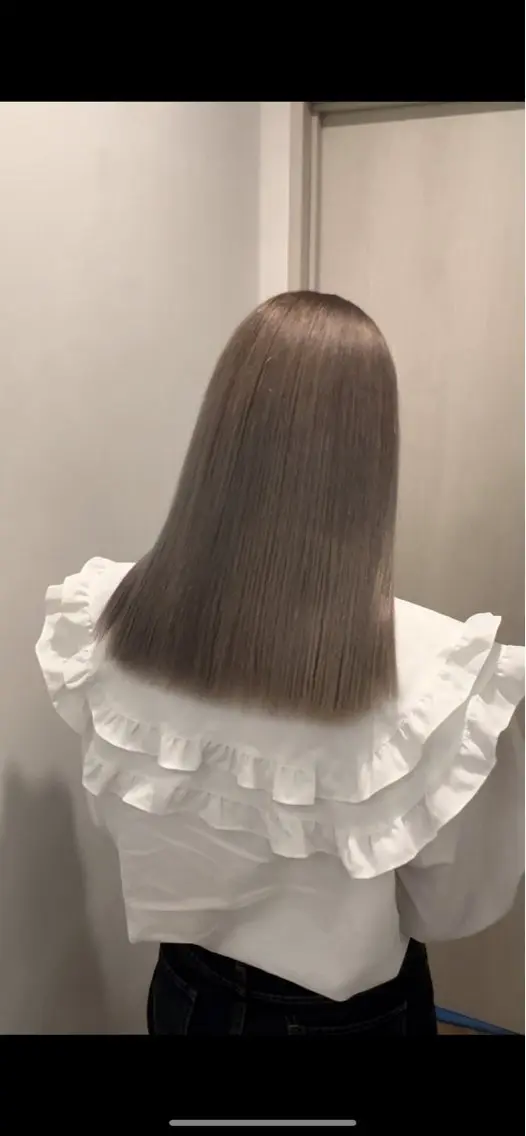 《高濃度水素》カット+ケアカラー+水素トリートメントの写真