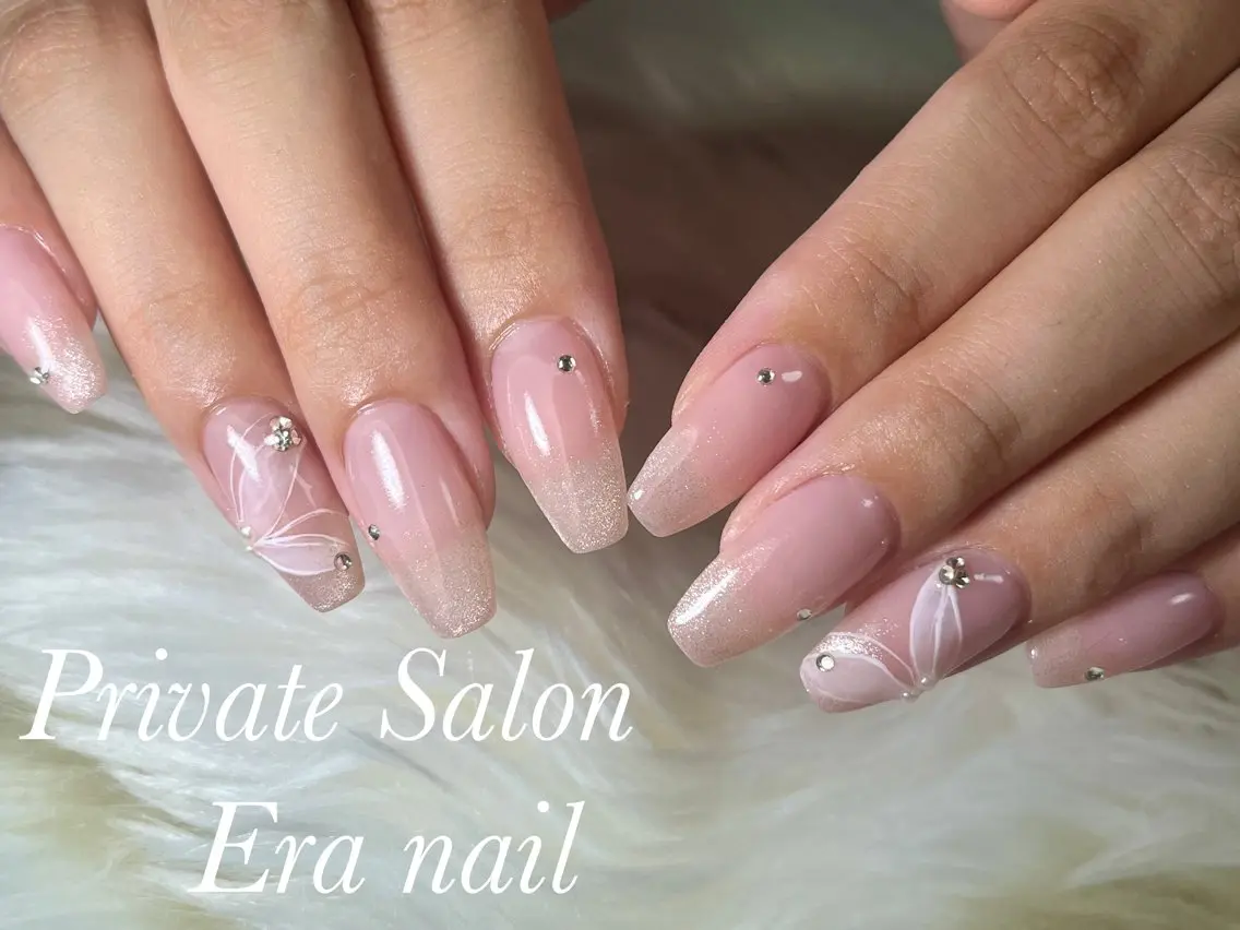 ネイル リボン Era nailのネイルデザイン