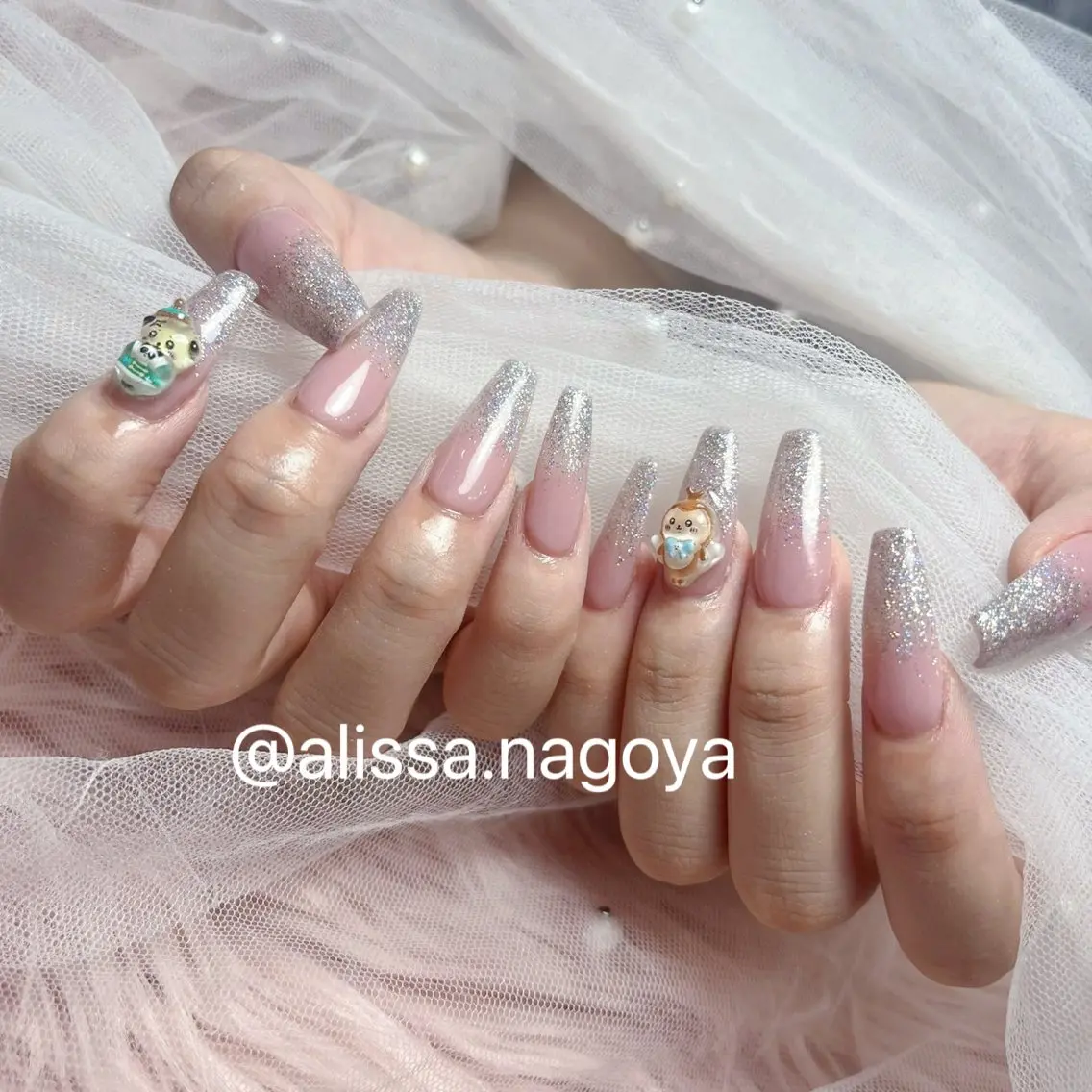 ネイル ハンドネイル Jr.ネイリスト🤍 【Alissa】新栄のネイルデザイン