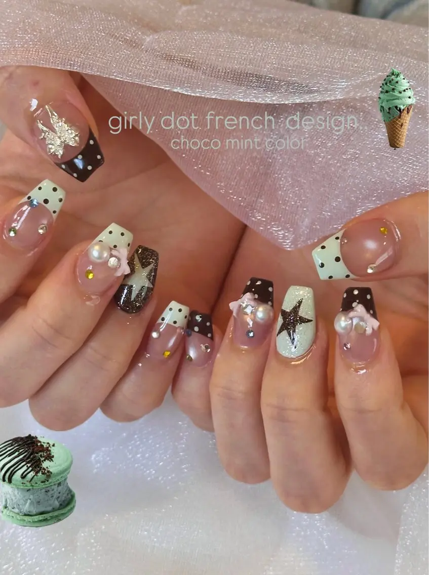 ネイル 持ち込み ハンドネイル LadyNail aoiのネイルデザイン