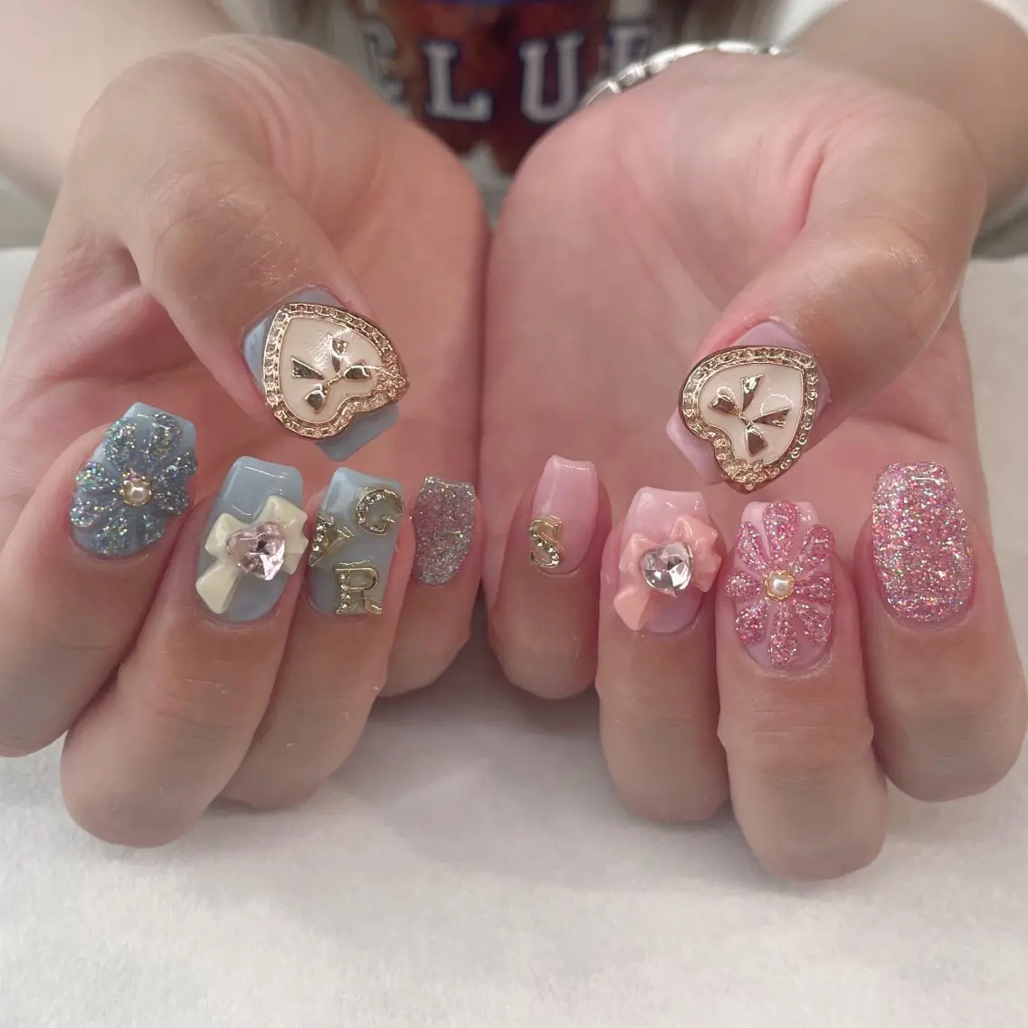 ネイル ハンドネイル 💎🐰 saki. m 🐰💎のネイルデザイン