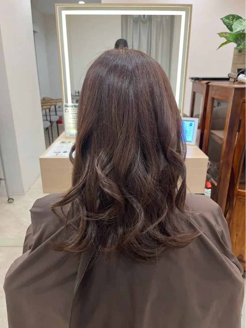 カラー 菅原 ゆめはのヘアスタイル