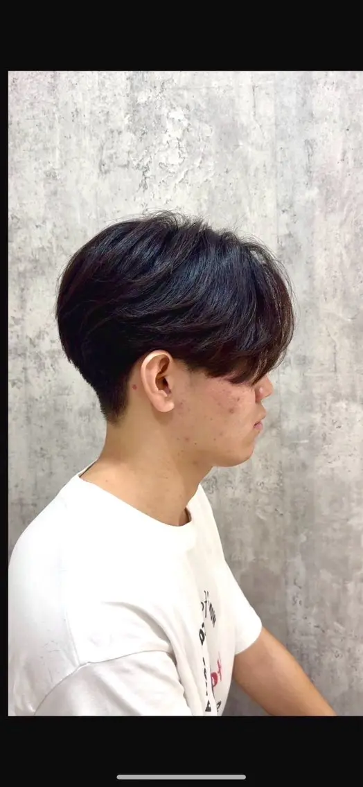 似合わせメンズカット✂️(シャンプー付🫧)#マッシュ#ウルフ#スパイキーショート#短髪#韓国#フェードの写真