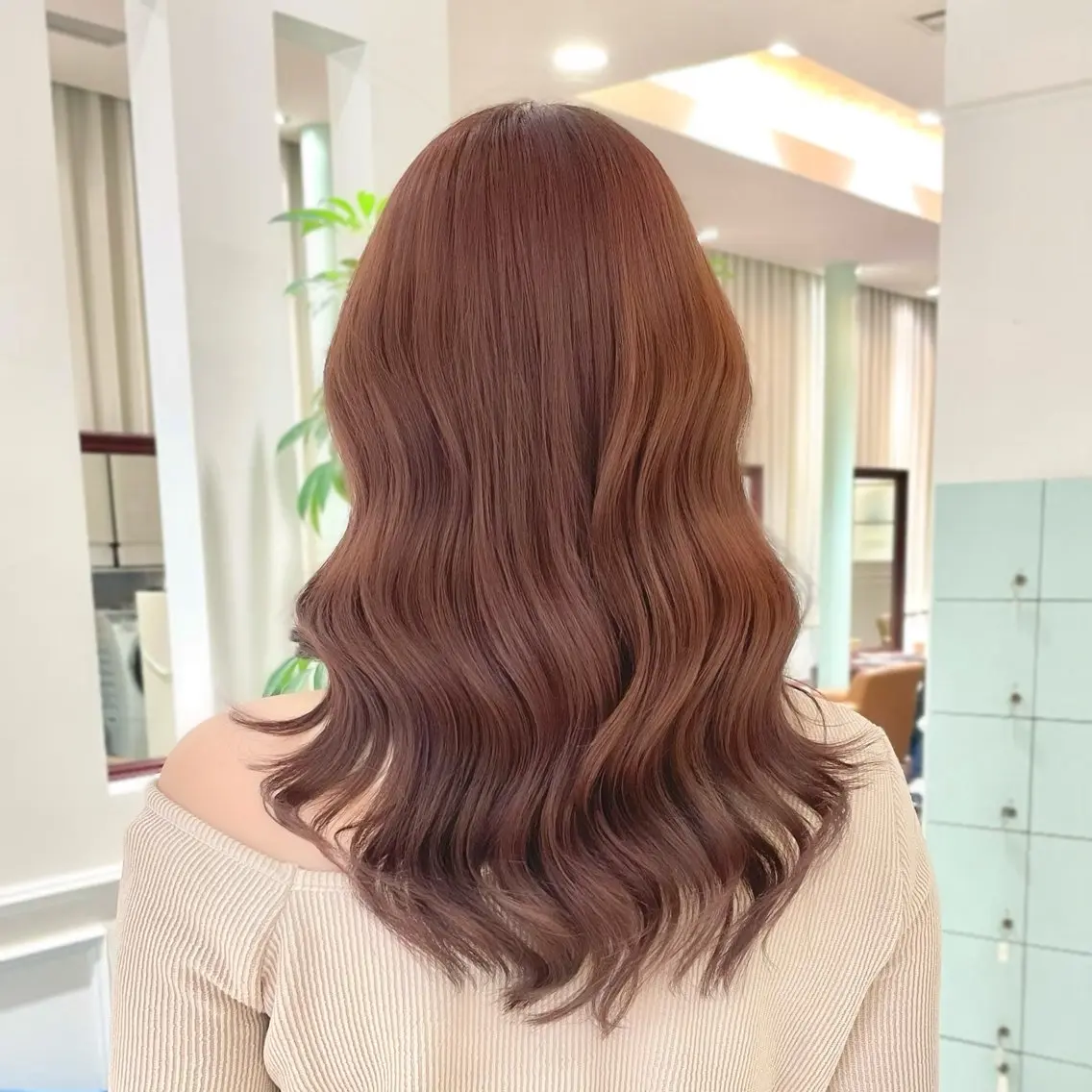 ロング カラー ヘアアレンジ 🎀ハイトーン・艶 カラー HANA🎀のヘアスタイル