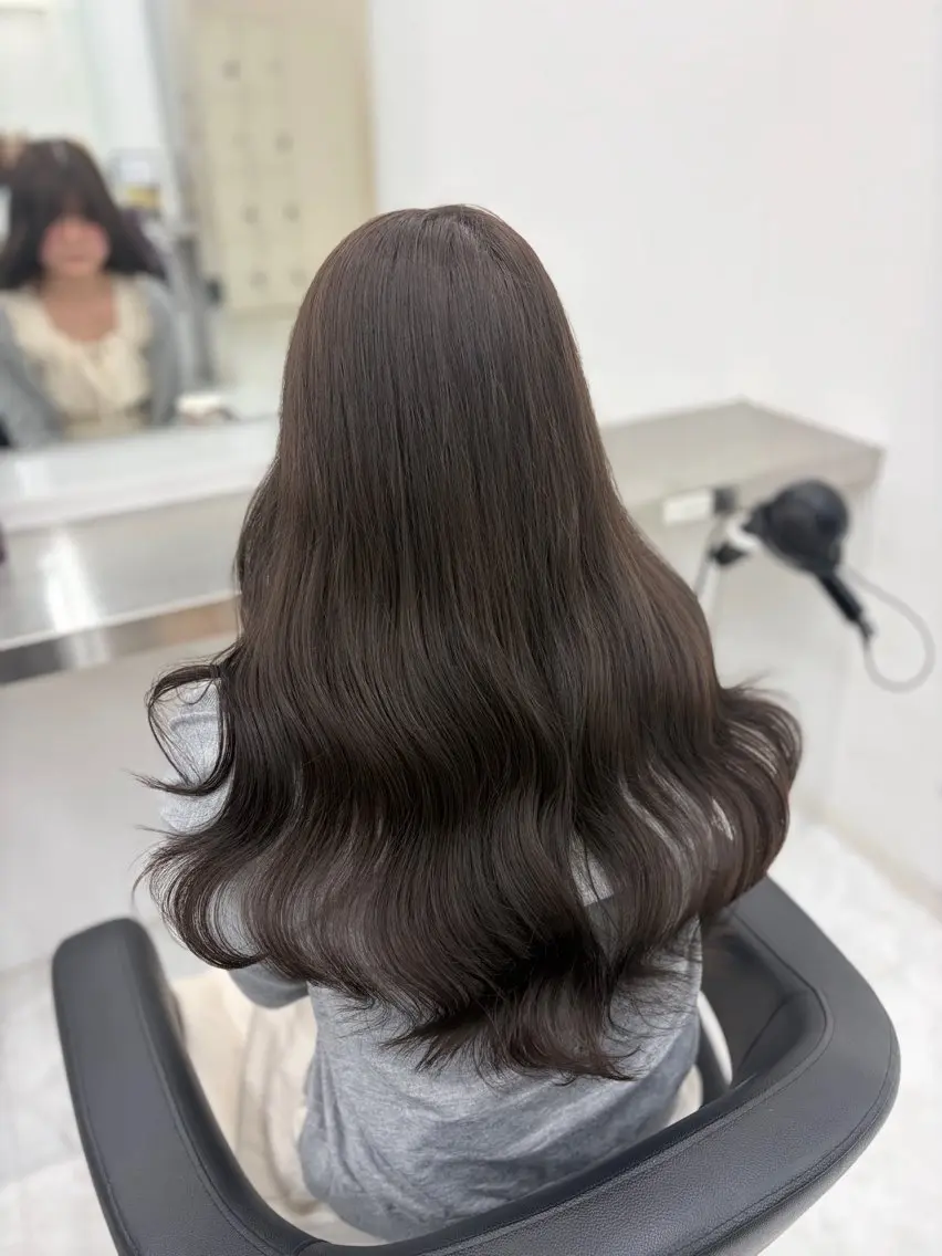 カラー ヘアカラー トリートメント ヘアセット 透明感うる艶カラー 🤍MANAMIのヘアスタイル
