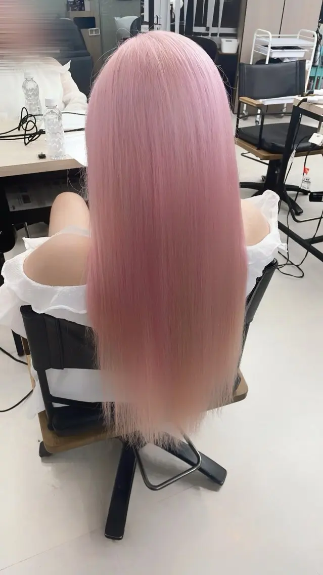 ロング ヘアカラー トリートメント 🫧ハイトーン ブリーチ✨RYUKIのヘアスタイル