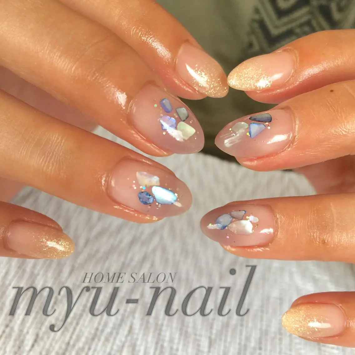 ネイル ハンドネイル ホームサロン myu-nailのネイルデザイン
