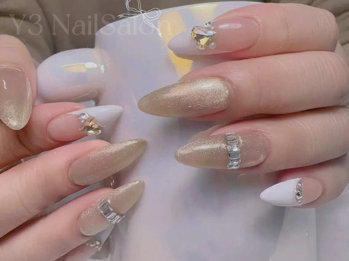 ネイル スカルプネイル ネイルチップ ハンドネイル Y3 NailSalonのネイルデザイン