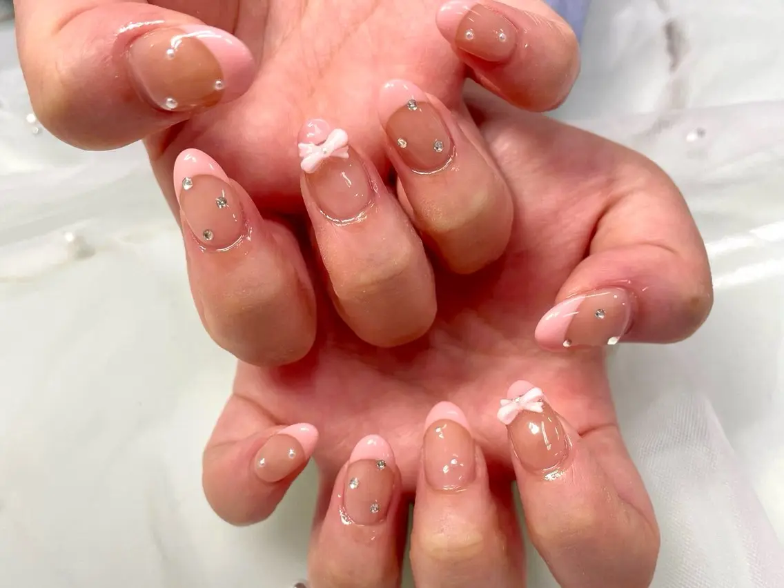 ネイル アートネイル ジェルネイル マグネットネイル 持ち込み パラジェル Nail Neige🐈🌙のネイルデザイン