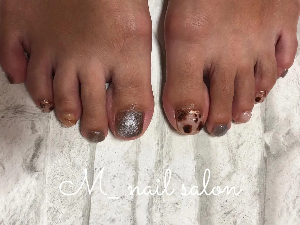 ネイル フットネイル M_ nail salonのネイルデザイン