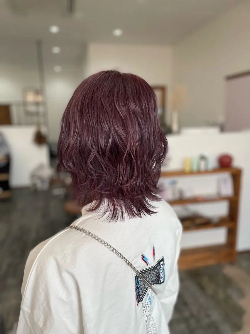 ショート カラー ダブルカラー レイヤーカット ende. ハルタのヘアスタイル