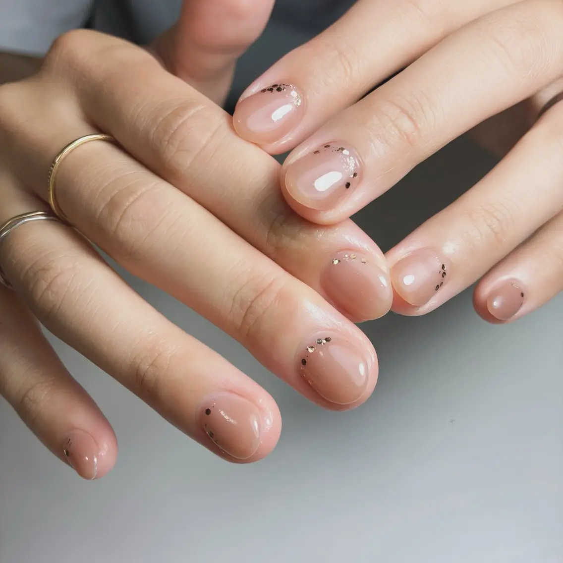 ネイル フットネイル 氷ネイル・うるうるネイル マグネットネイル ニュアンスネイル シンプルネイル ハンドネイル nail salon anoneのネイルデザイン