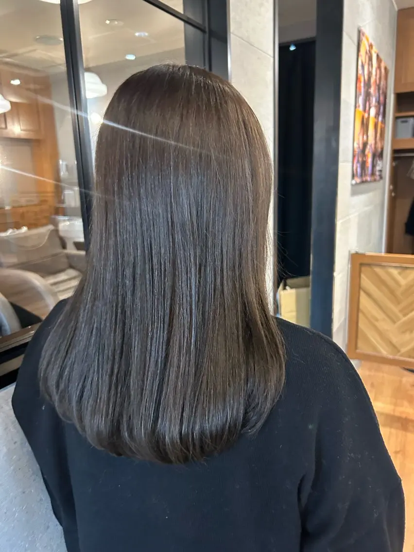 セミロング 🪞ツヤ髪No1🪞 まなのヘアスタイル