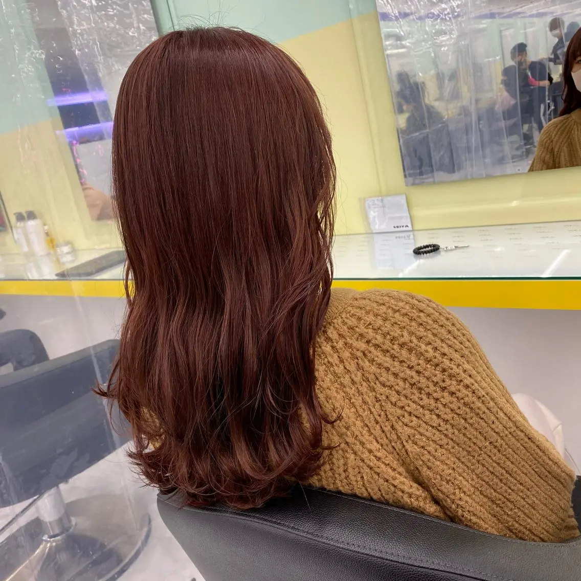 セミロング カラー パーマ ヘアアレンジ メンズ キッズ ヘアカラー トリートメント ヘッドスパ ヘアセット 🪞モテ髪/トレンド 銀座DISCO🪞のヘアスタイル