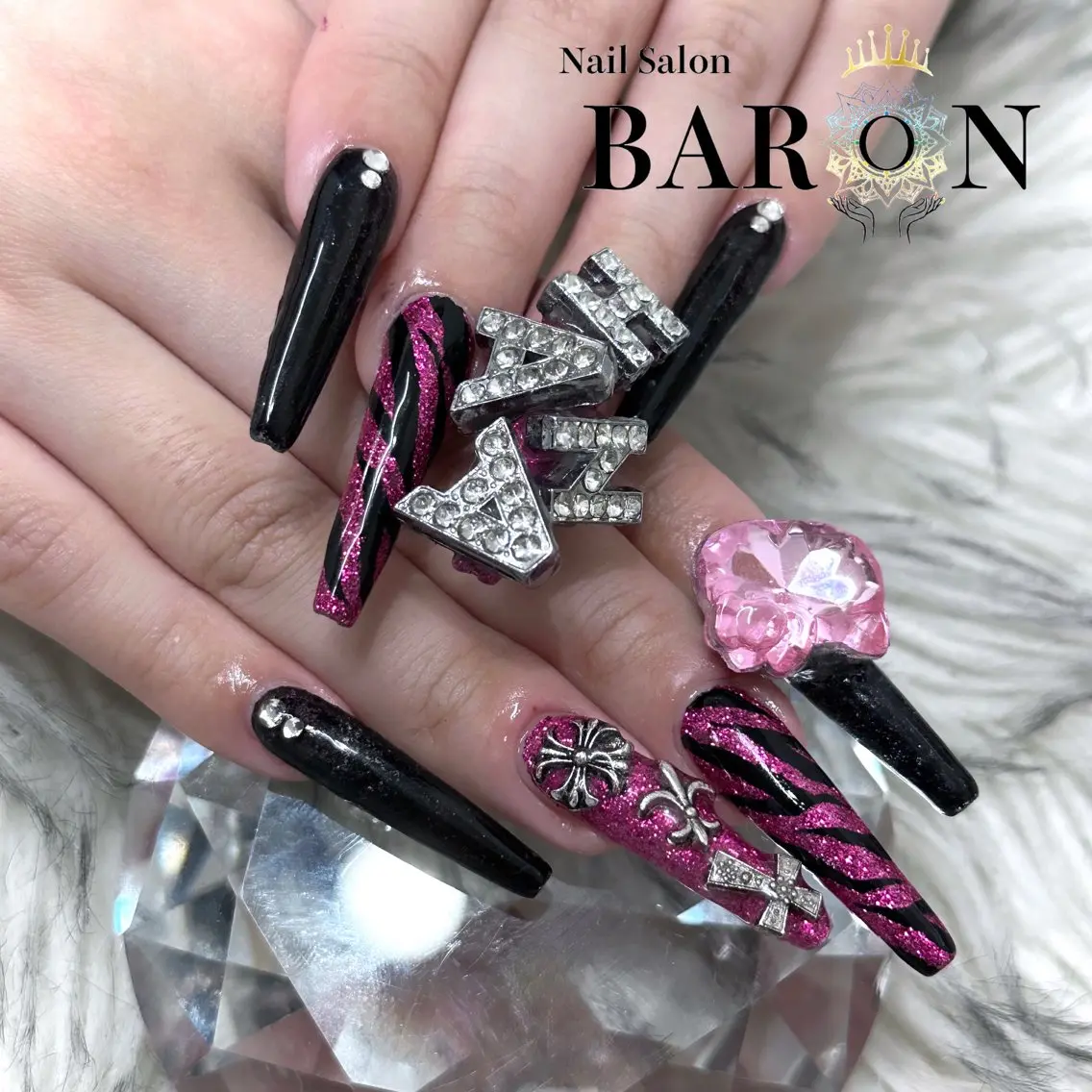 ネイル ♕BARON♕ SAYAのネイルデザイン