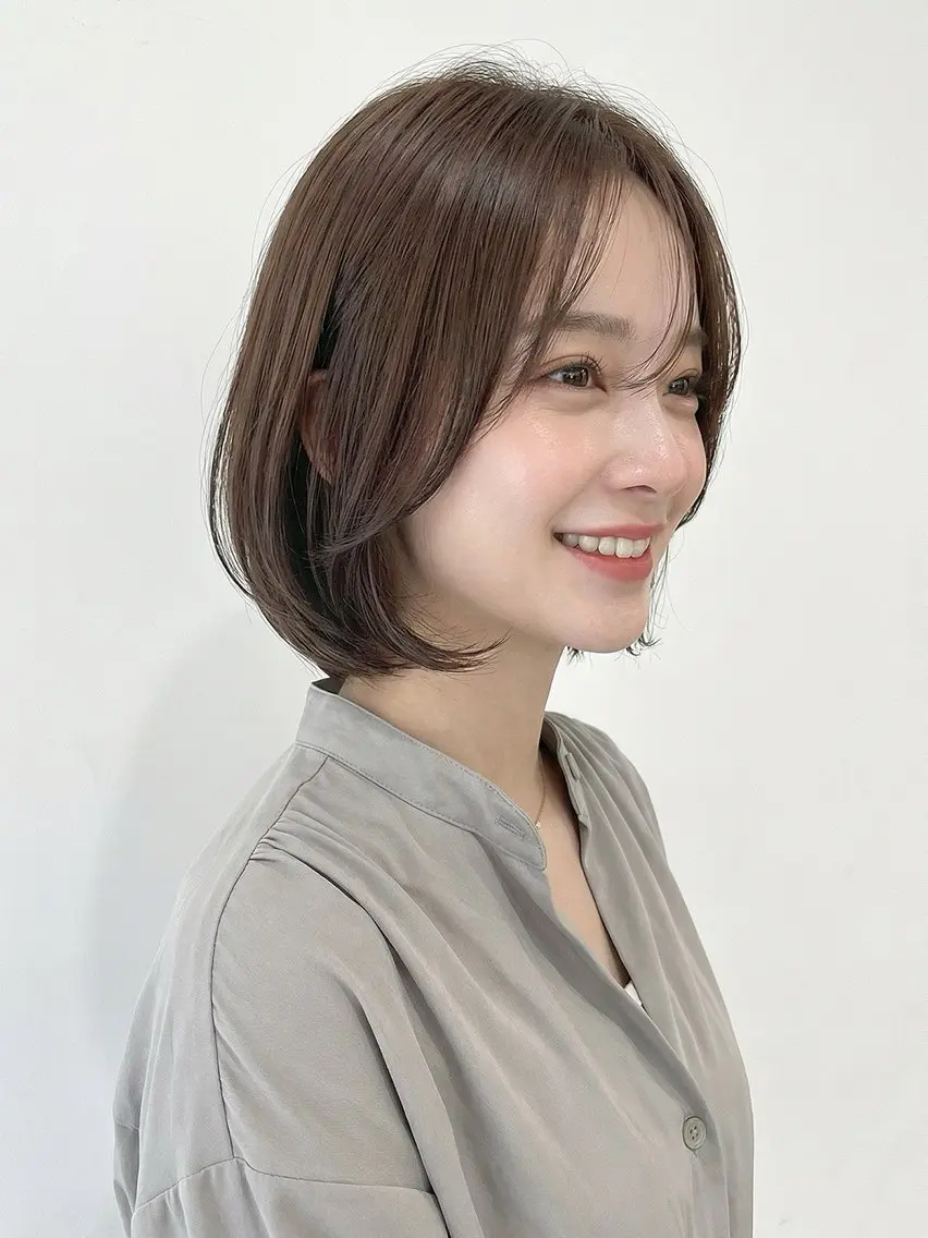ショート カラー カット ヘアカラー トリートメント 小松崎 友宏のヘアスタイル