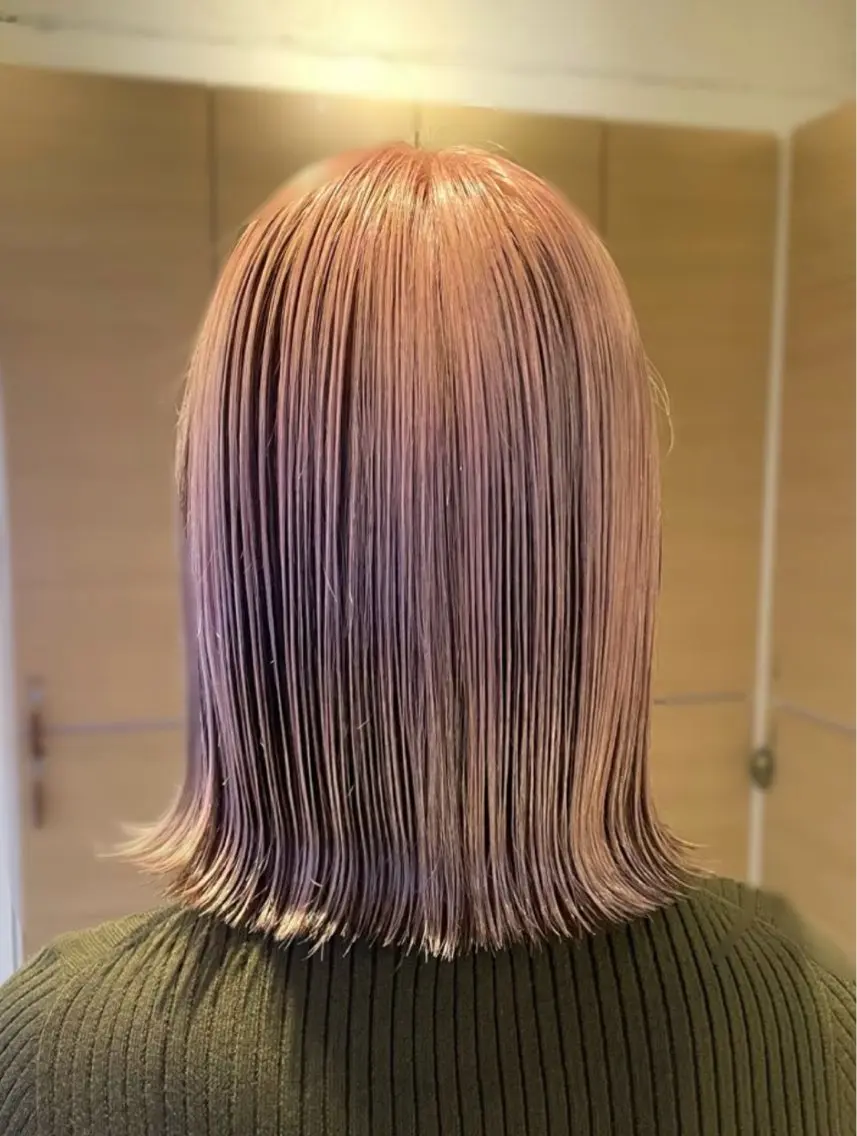 カラー ツヤ感カラー/韓国 カットkanna🖤のヘアスタイル