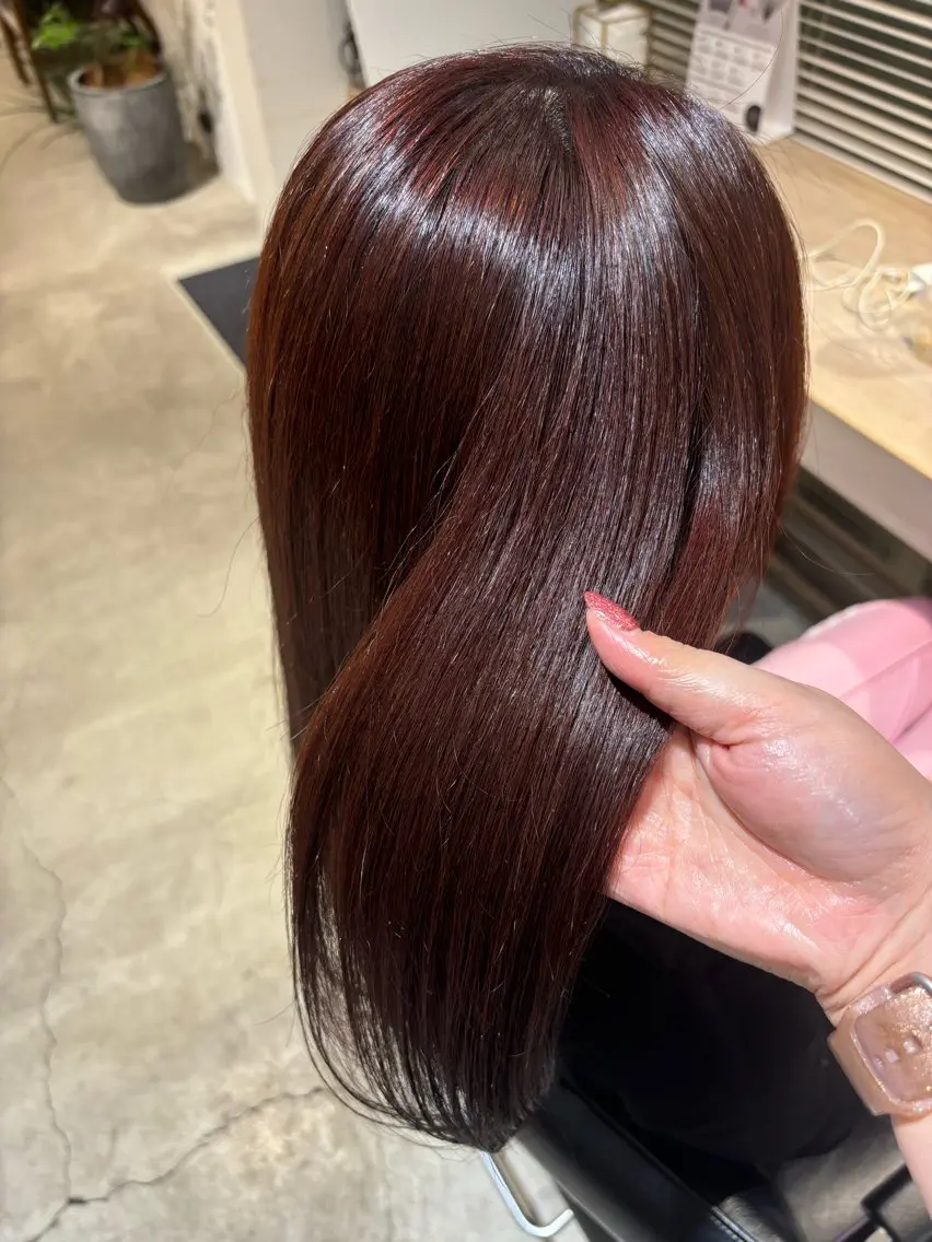 カラー 真壁 凜々子のヘアスタイル