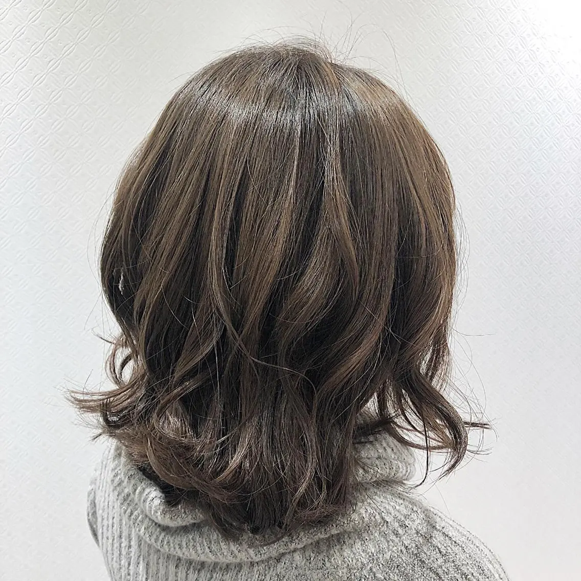 セミロング 森本　舞✴︎ 似合わせパーマのヘアスタイル